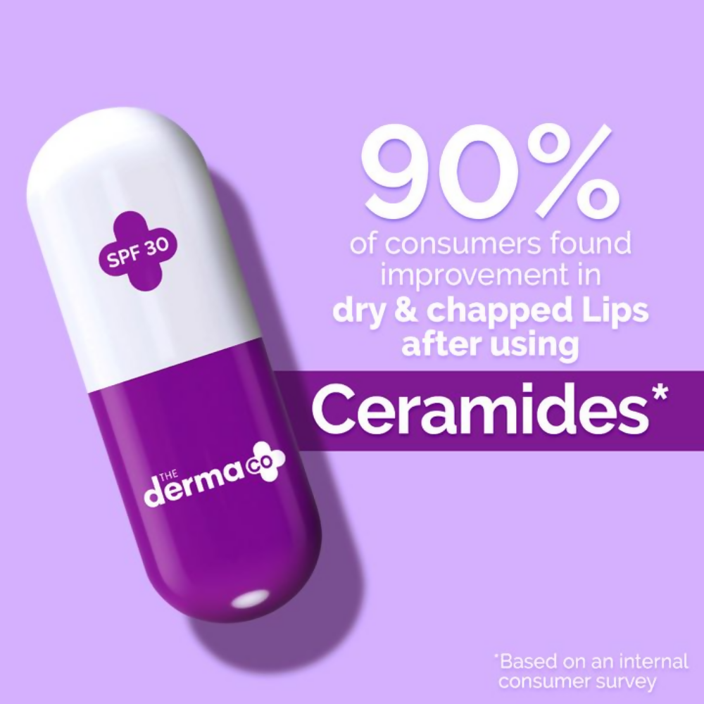 The Derma Co 1% Ceramide Complex Lip Balm With Ceramides & Vitamin E - Distacart