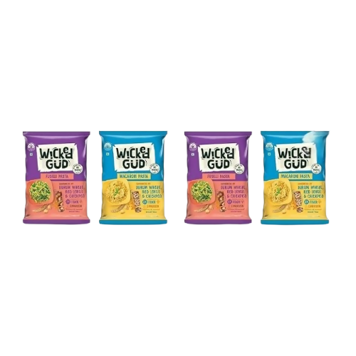 WickedGud Fiber Fusilli & Macaroni Pasta Combo - Distacart