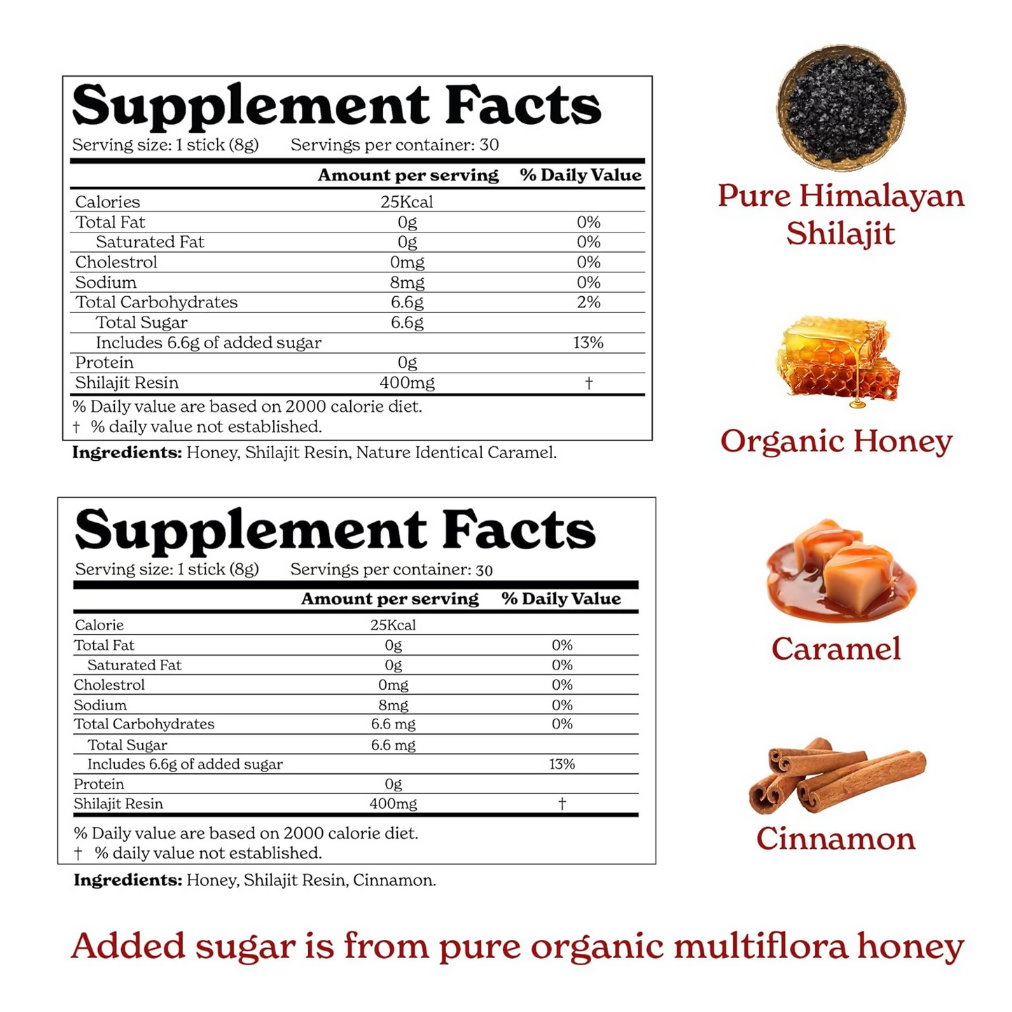 Better Alt Pure Himalayan Sj Energy Sticks Cinnamon & Caramel Combo - Distacart
