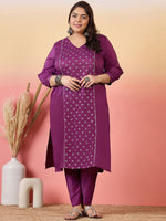 Thumbnail for Sztori Women Floral Printed Regular Kurta with Trousers