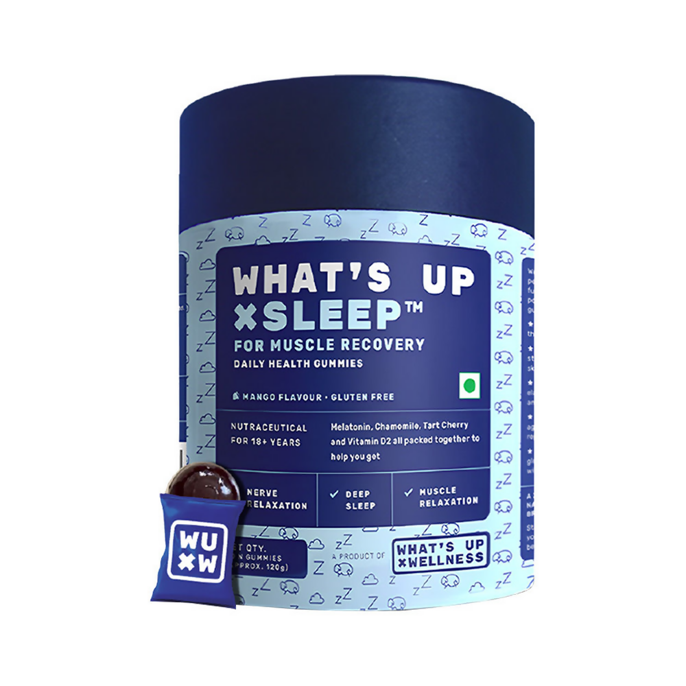 What's Up Wellness Sleep Gummies For Muscle Recovery - Distacart