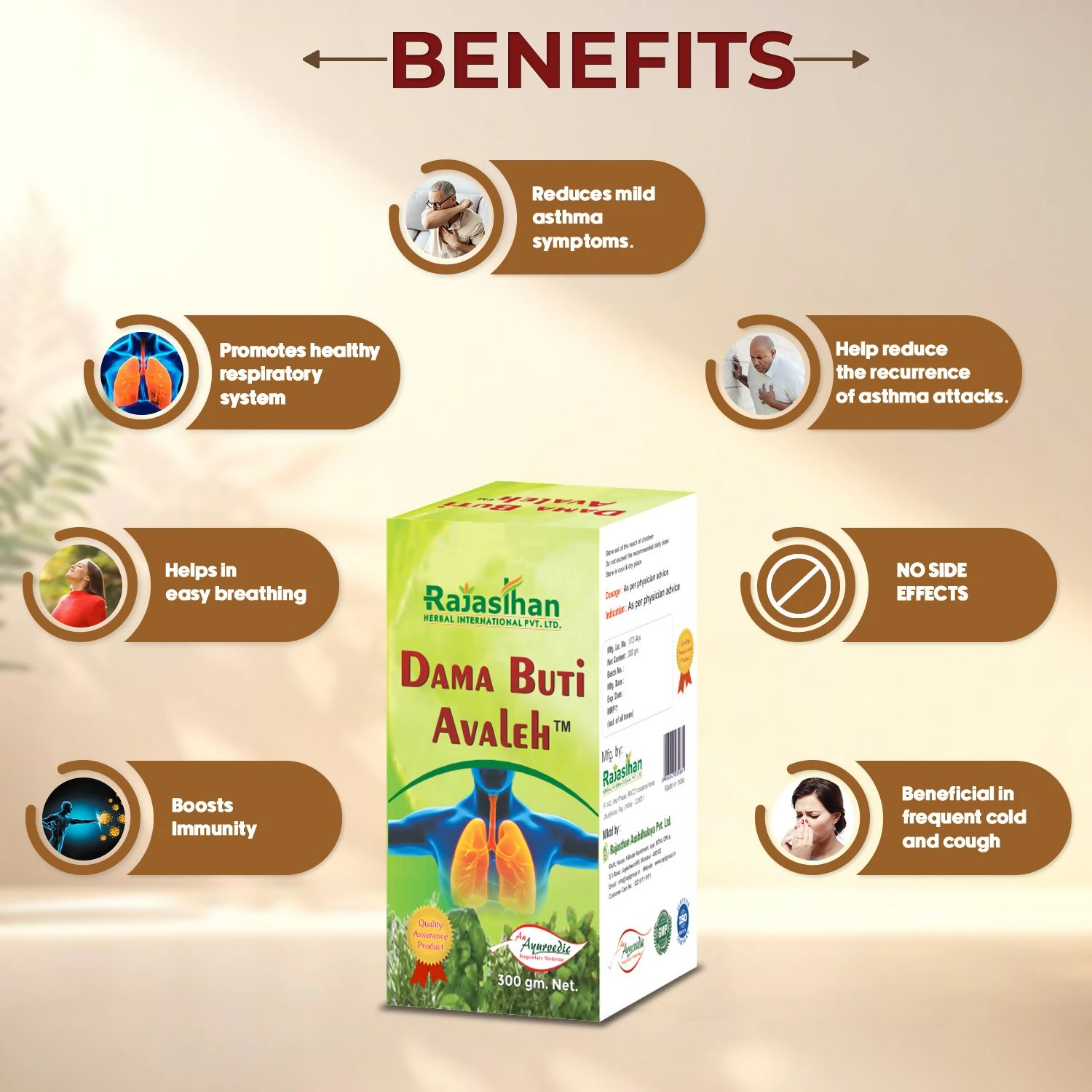 Rajasthan Herbals Dama Buti Avaleh