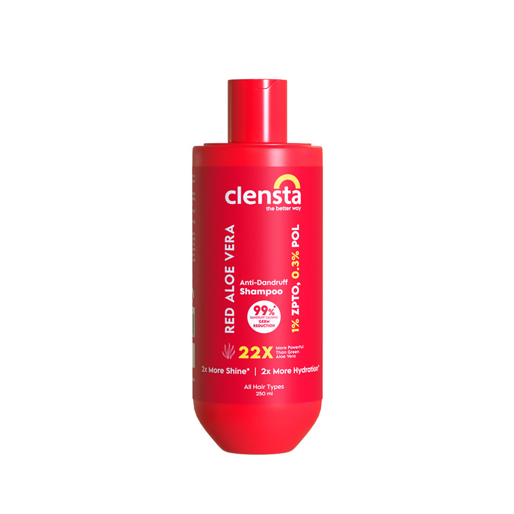 Clensta Red Aloe Vera Anti-Dandruff Shampoo - Distacart