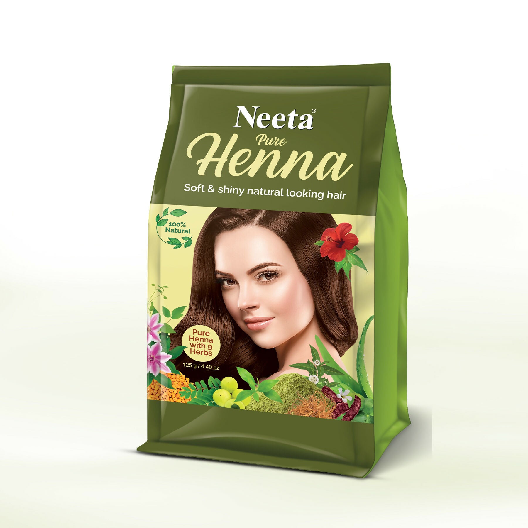 Neeta Pure Henna Soft & Shiny Natural Looking Hair Color - Distacart