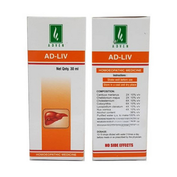Adven Homeopathy Ad-Liv Drops - Distacart