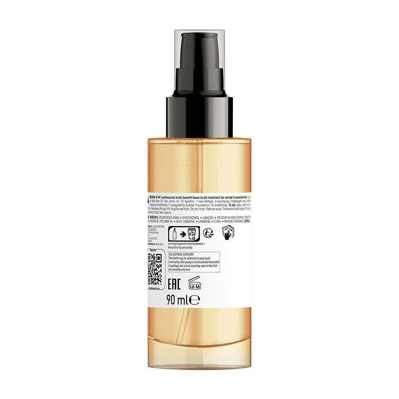 L'Oreal Paris Absolut Repair 10-In-1 Multi-Benefit Hair Serum Oil - Distacart