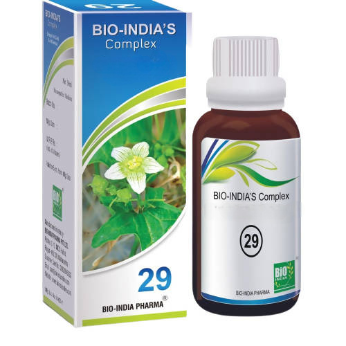 Bio India Homeopathy Complex 29 Drops - Distacart