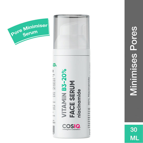 Cos-IQ Niacinamide Vitamin B3-20% Face Serum for Ultra Sensitive Skin