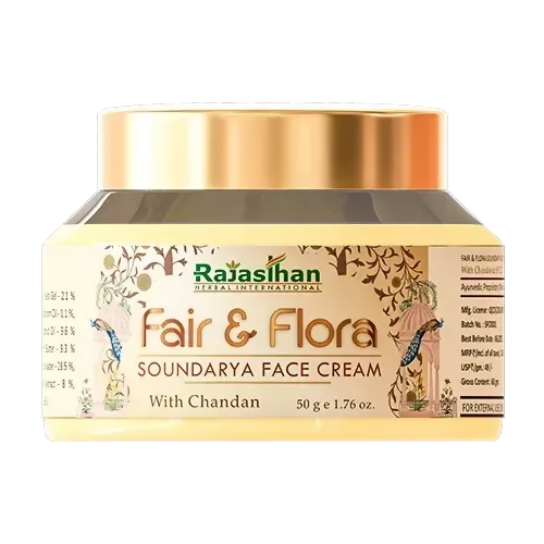 Rajasthan Herbals Fair & Flora Soundarya Face Cream - Distacart