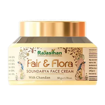 Rajasthan Herbals Fair & Flora Soundarya Face Cream - Distacart