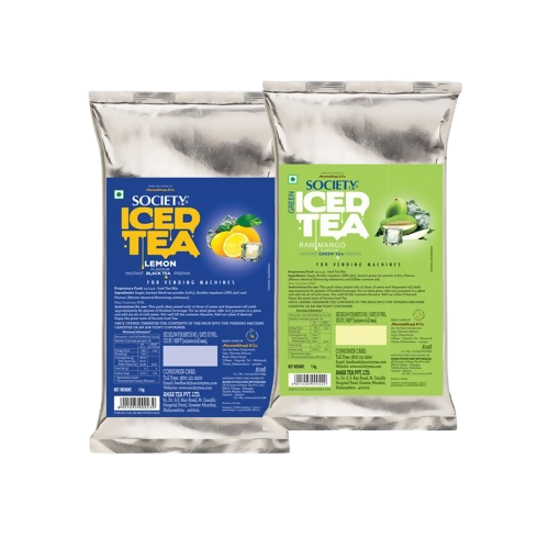 Society Lemon Black Tea & Raw Mango Iced Tea Combo - Distacart