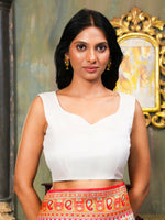 Thumbnail for Astita Linen Cotton(Woven Work) Multicolour Saree