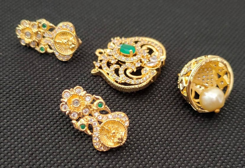  4 in 1 Traditional Earrings 