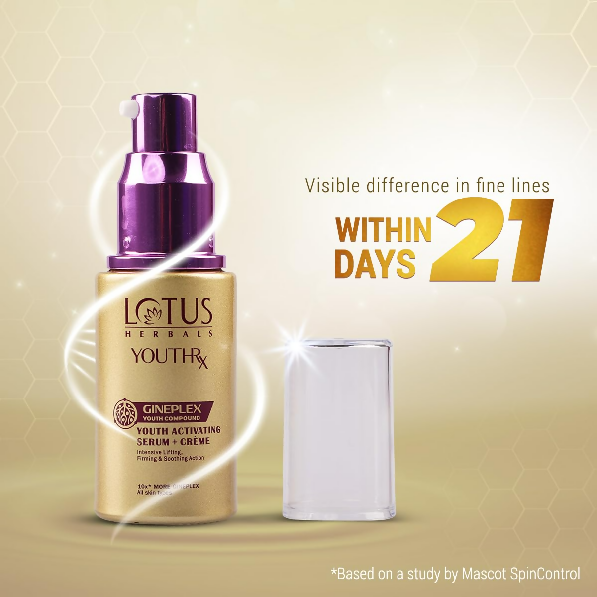 Lotus Herbals YouthRx Youth Activating Serum + Creme - Distacart