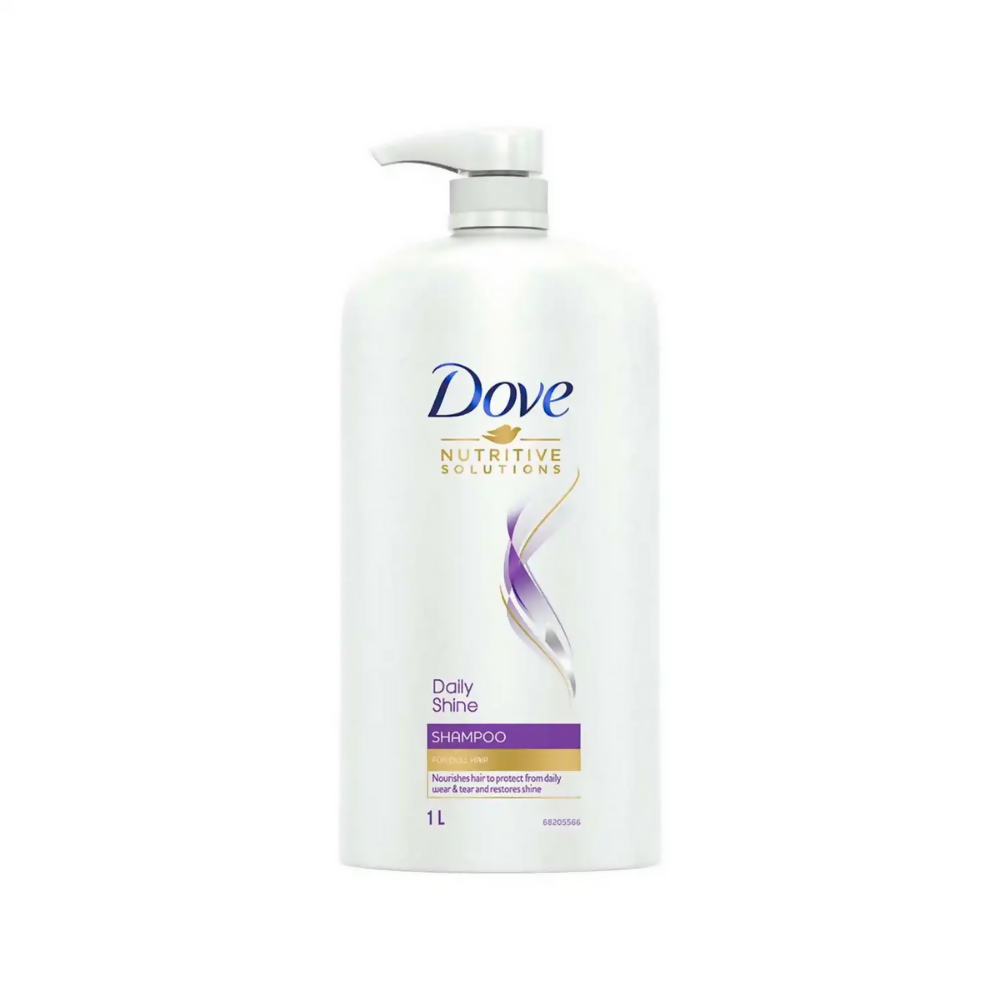Dove Daily Shine Shampoo + Shine Serum With UV Protection - Distacart