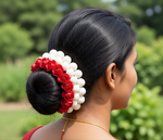 Thumbnail for Multi-Color Flower Hair Gajra - Distacart