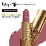 Thumbnail for Kay Beauty x Falguni Shane Peacock Luxe Matte Lipstick - Champagne Brocade - Distacart