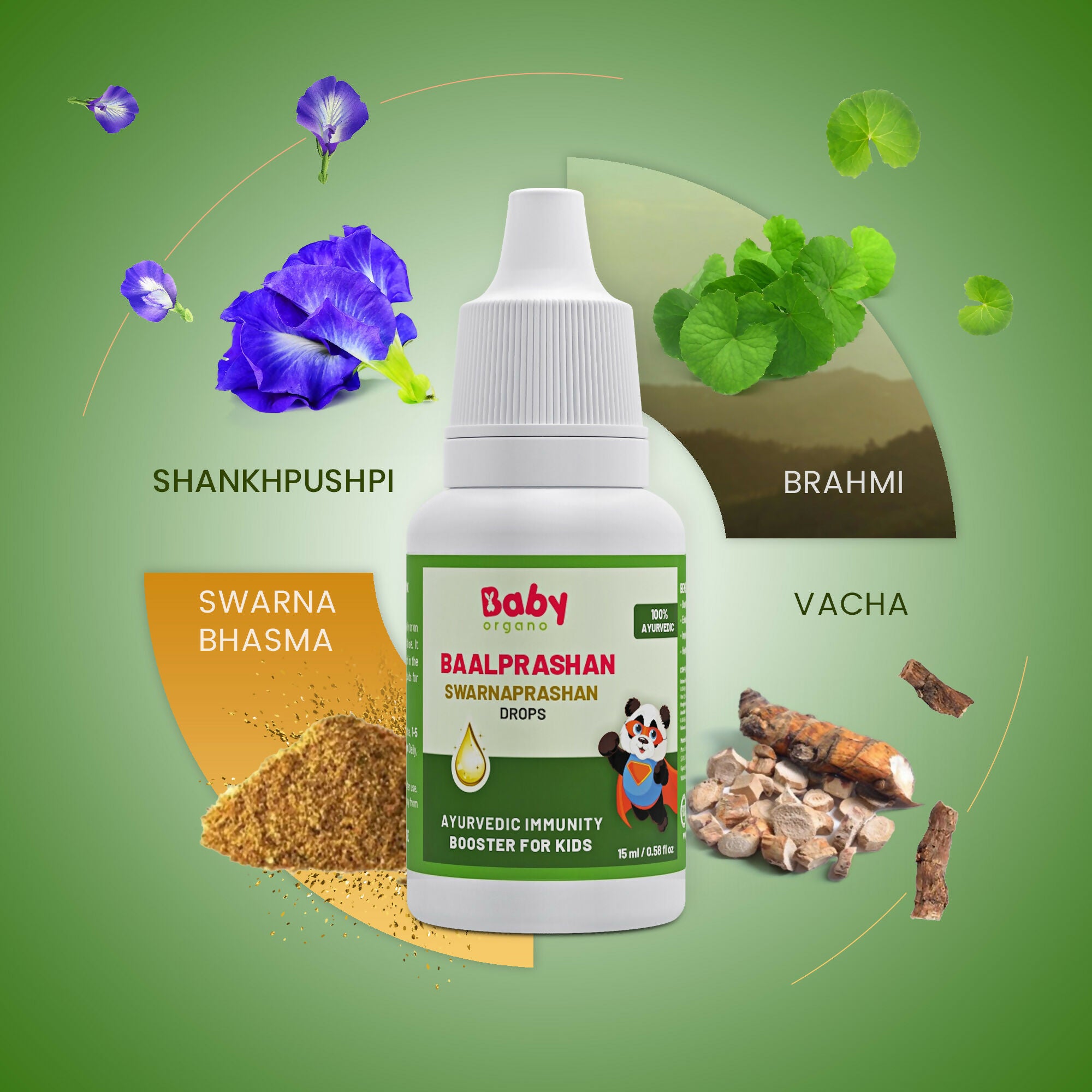 Babyorgano Swarnaprashan Drops (Baalprashan) - Distacart