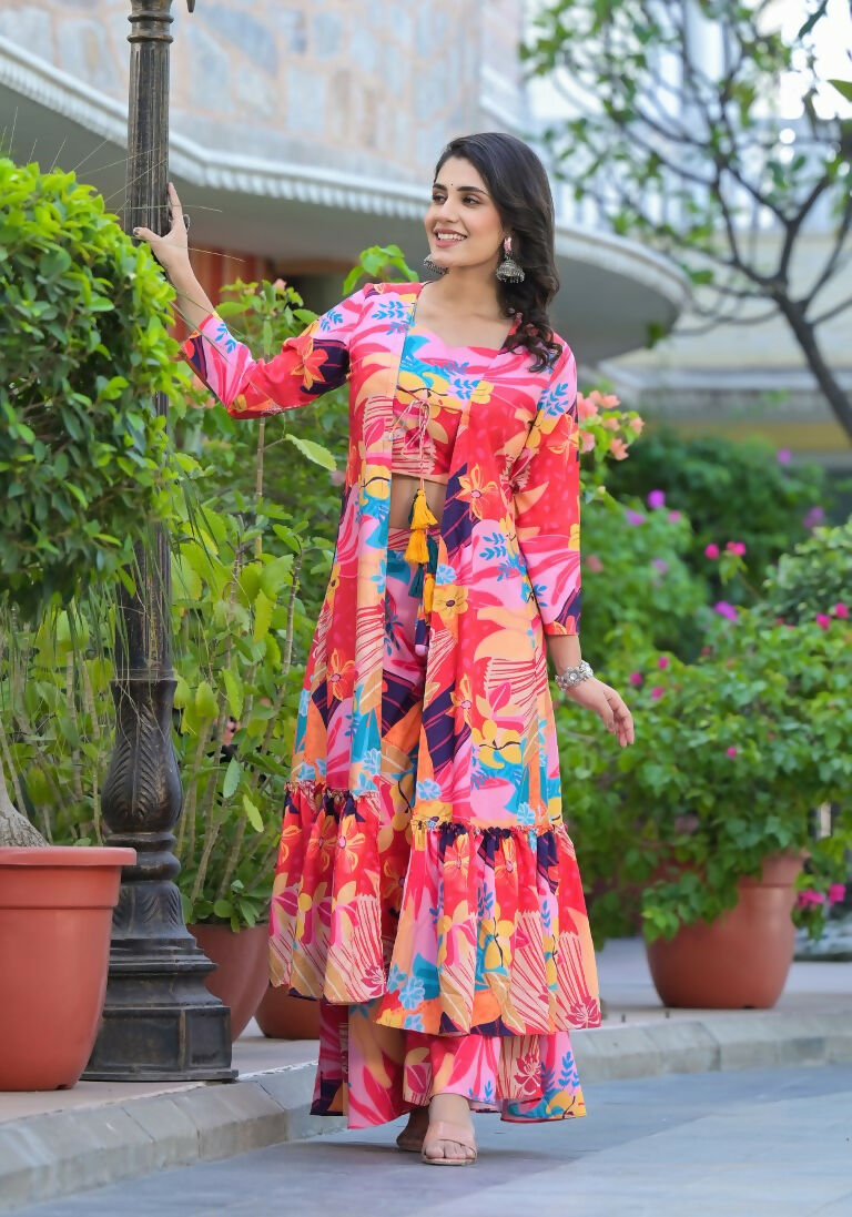 Designer Stylish Multi Ab Cotton Stitched jacket Style - Anbazaar - Distacart