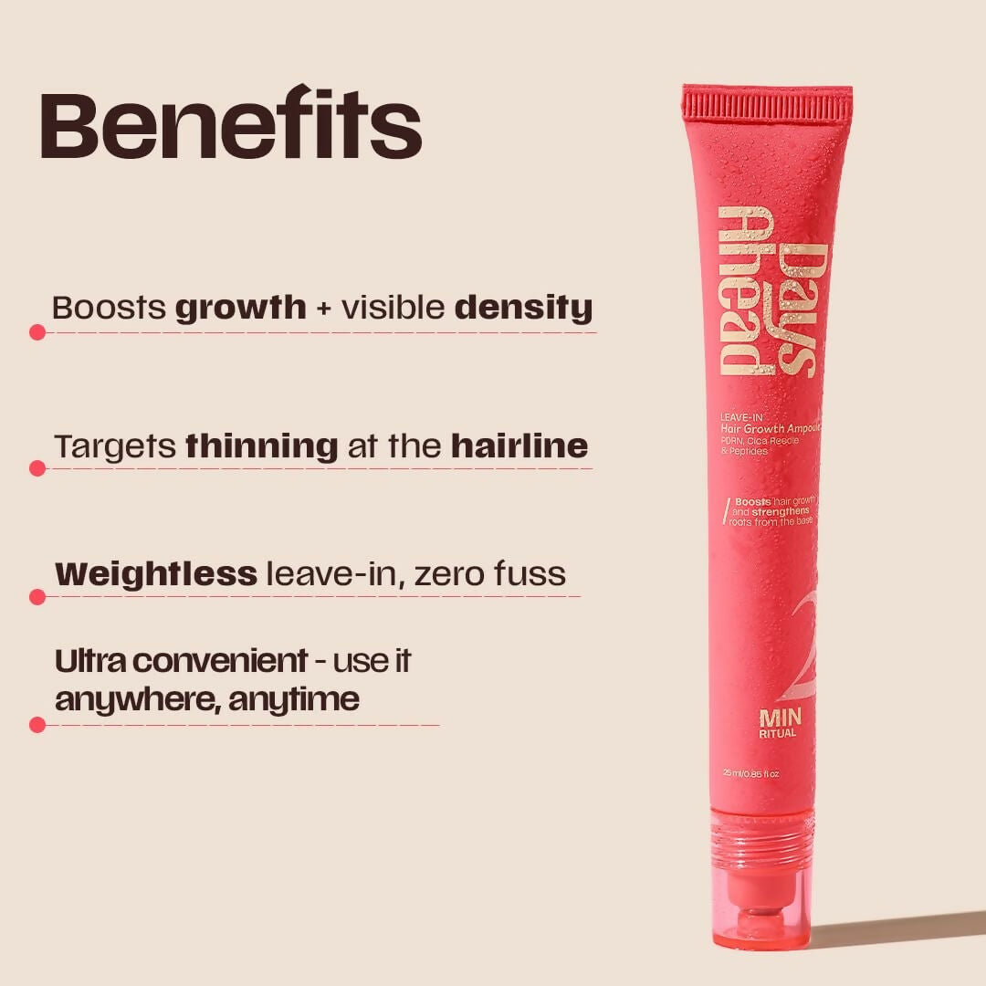 Days Ahead Leave-in Hair Growth Ampoule Serum (Roll on) - Dista