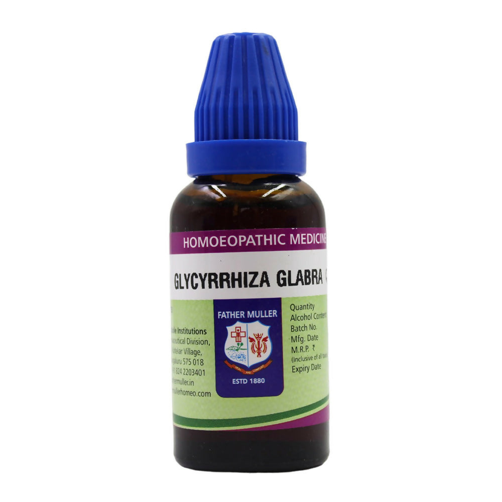 Father Muller Glycyrrhiza Glabra Mother Tincture Q - Distacart
