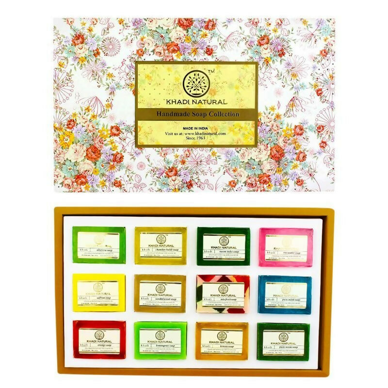 Khadi Natural Handmade Soap Collection Kit - Distacart