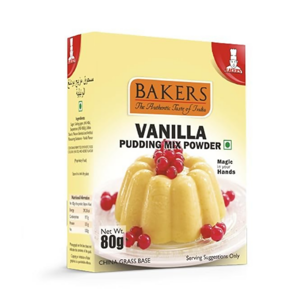 BAKERS Instant Pudding 6 Flavors Mix Combo - Dista