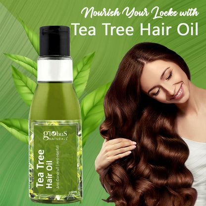 Globus Naturals Tea Tree Hair Oil - Distacart