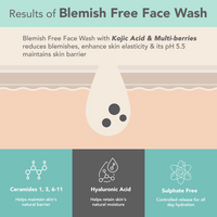 Thumbnail for Lotus DermaBotanics Kojic acid + Multi berry Blemish - Free Facewash
