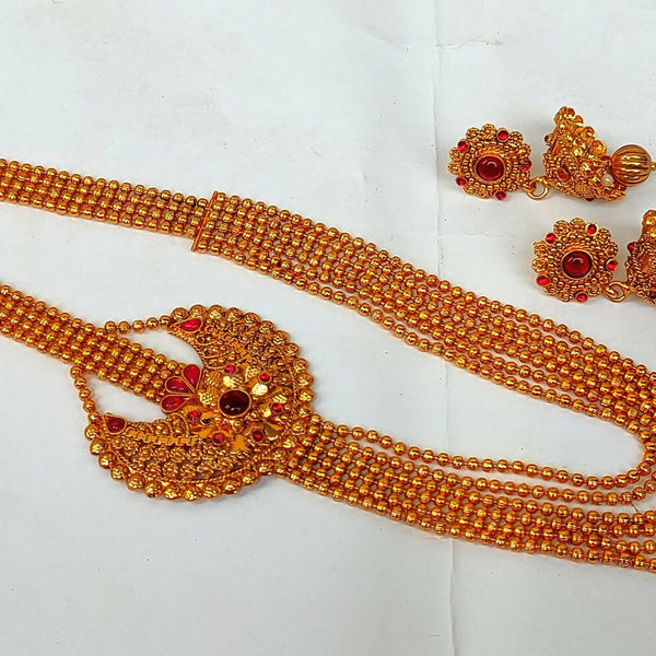 Kemp Layer Pink Necklace Set - Distacart