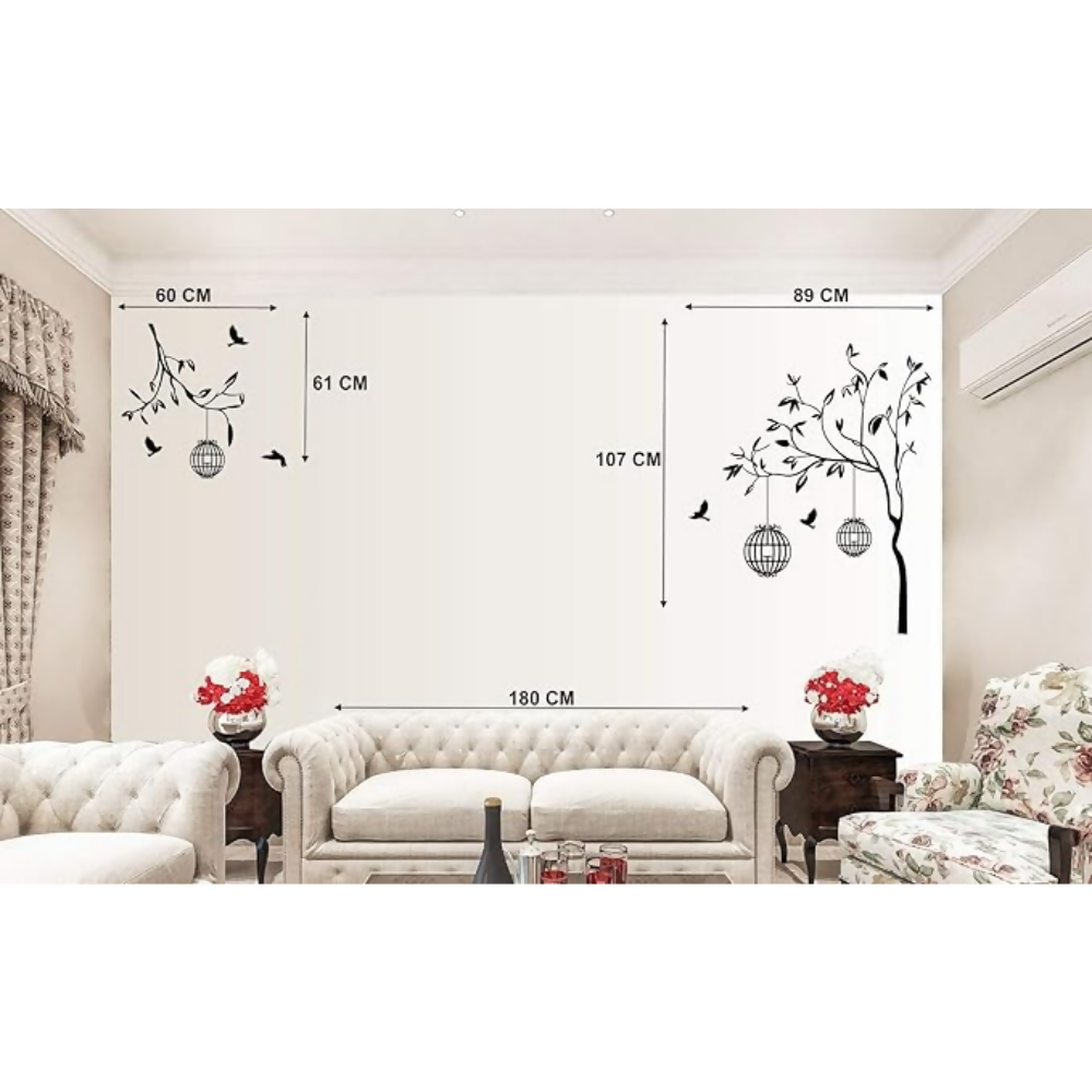 Walltech Combo of 4 Wall Stickers - Dista