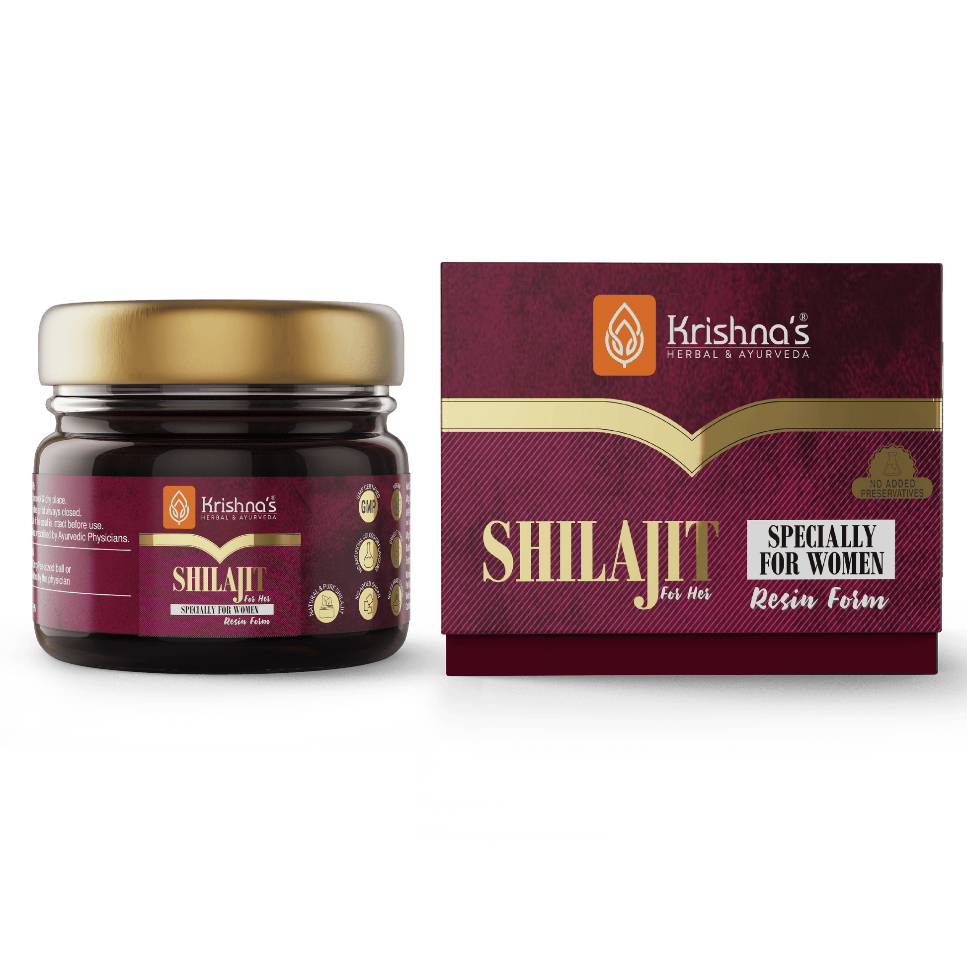 Krishna'S Herbal & Ayurveda Himalayan SJ Resin Women - Distacart