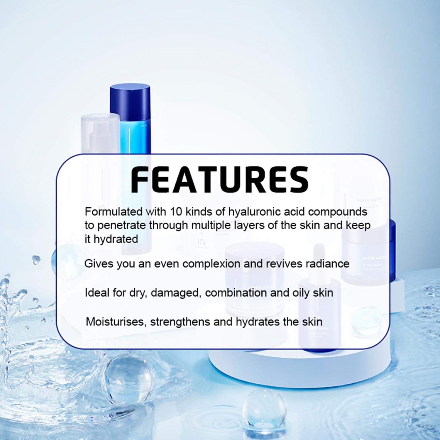 Missha Super Aqua Ultra Hyalron Emulsion - Distacart