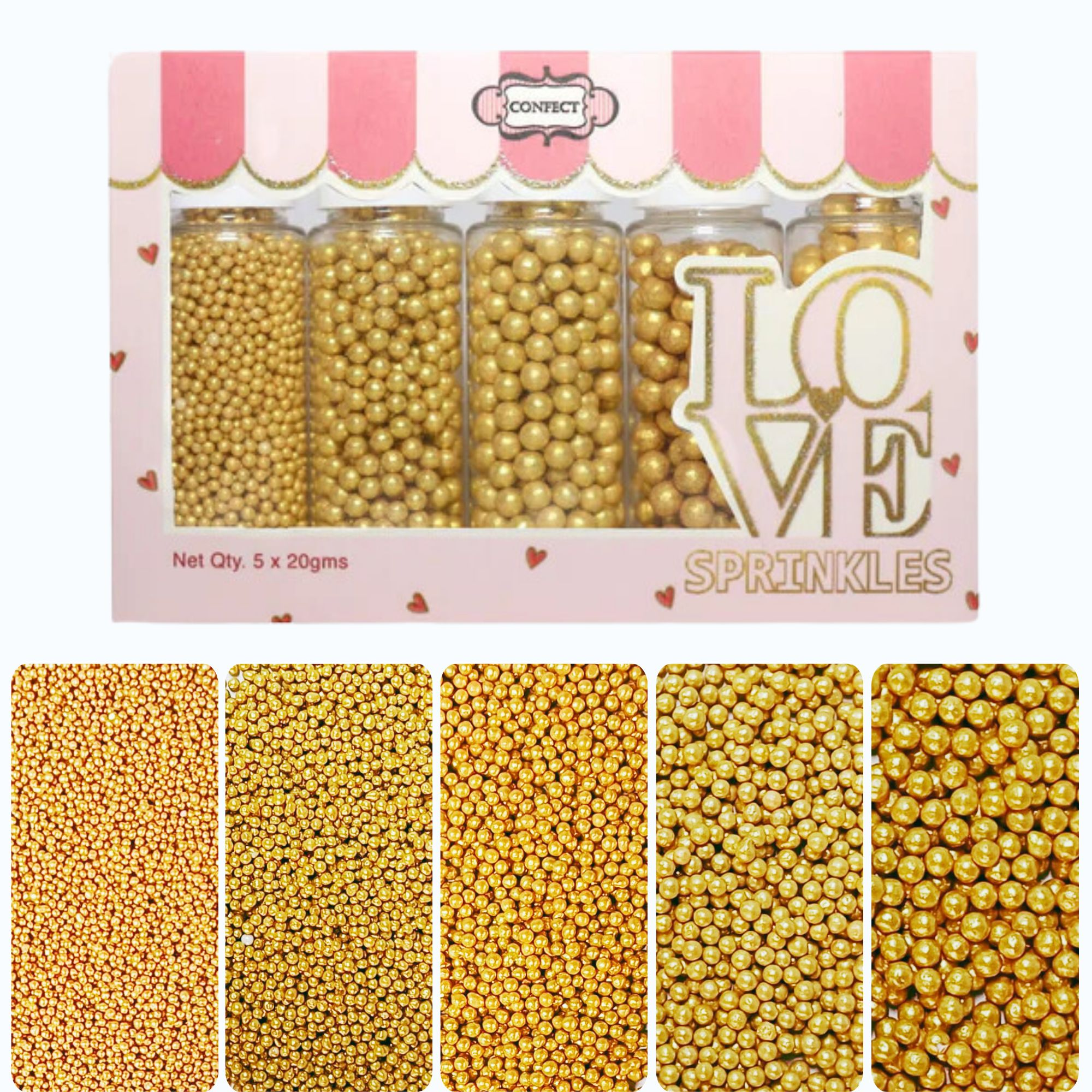 disco ball sprinkles db multipack 12 100 gms