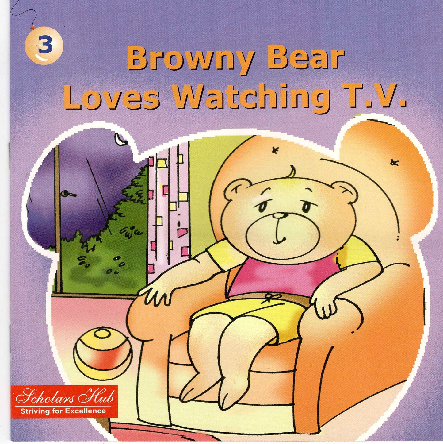 Browny Bear Loves Watching T.V.3. - Dista