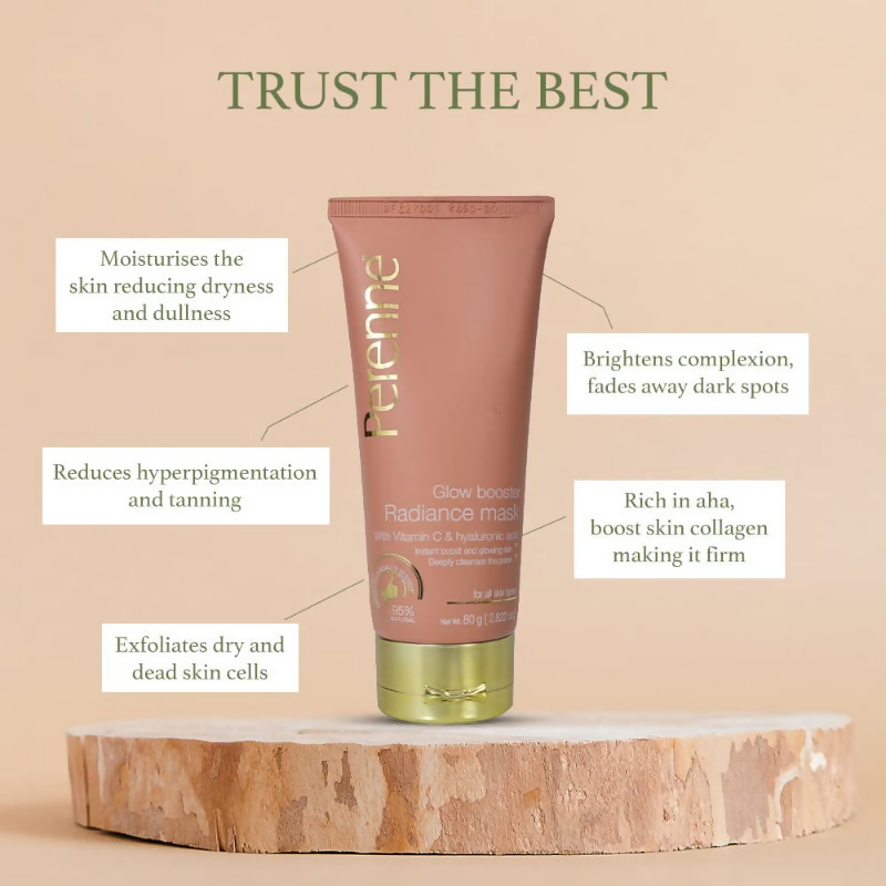 Perenne Glow Booster Radiance Mask - Distacart