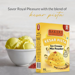 Thumbnail for BAKERS Kesar Pista Ice Cream Powder - Dista