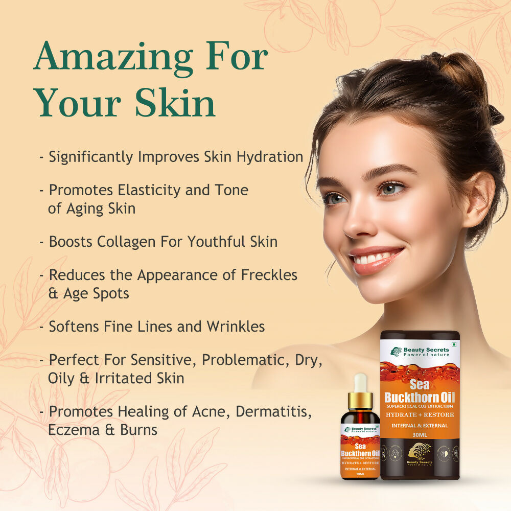 Beauty Secrets Organic Sea Buckthorn Berry Oil