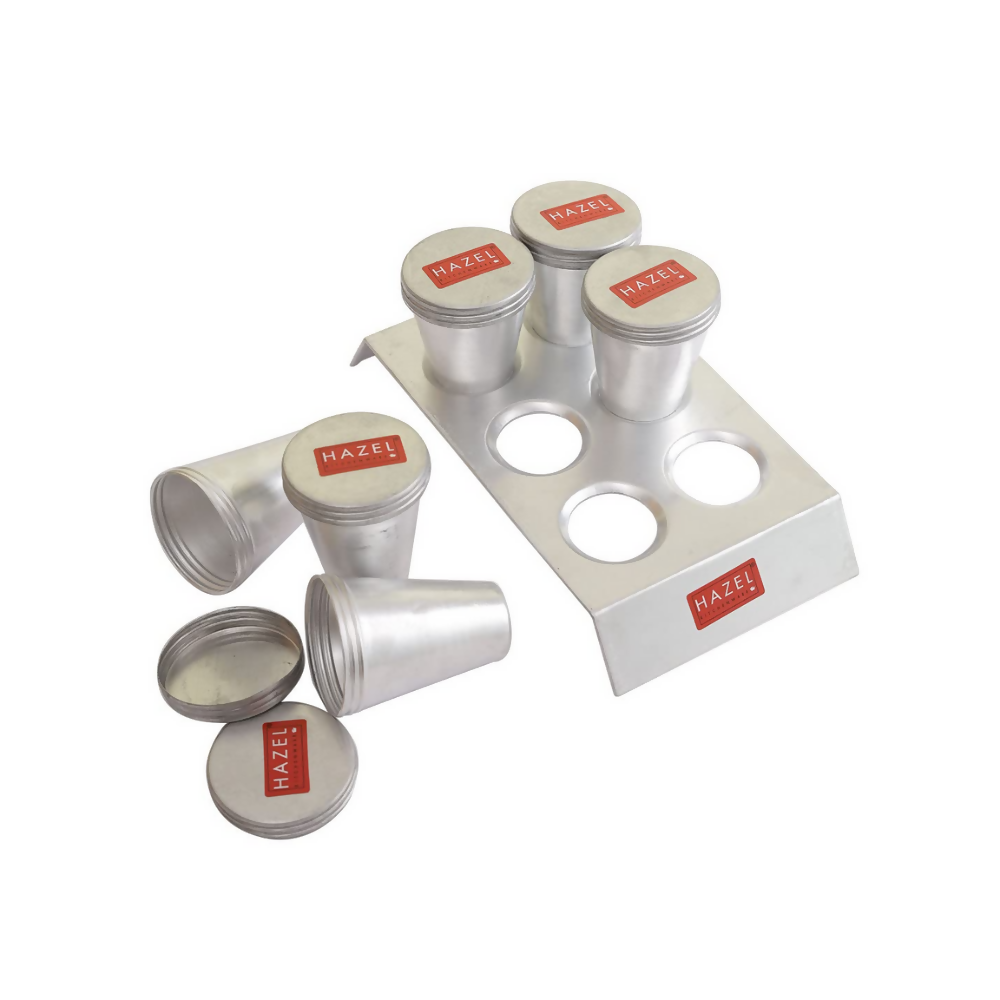 Hazel Kulfi Moulds Set Aluminium - Distacart