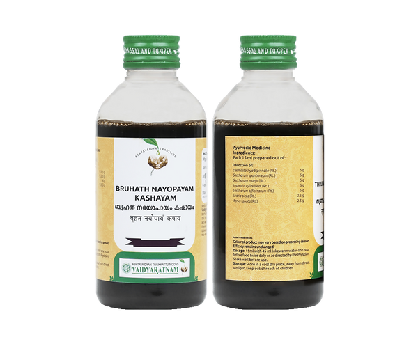 Vaidyaratnam Brihath Nayopayam Kashayam