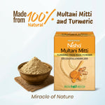 Thumbnail for Nisha Turmeric Multani Mitti for Face | Skin Brightening Face Pack - Distacart