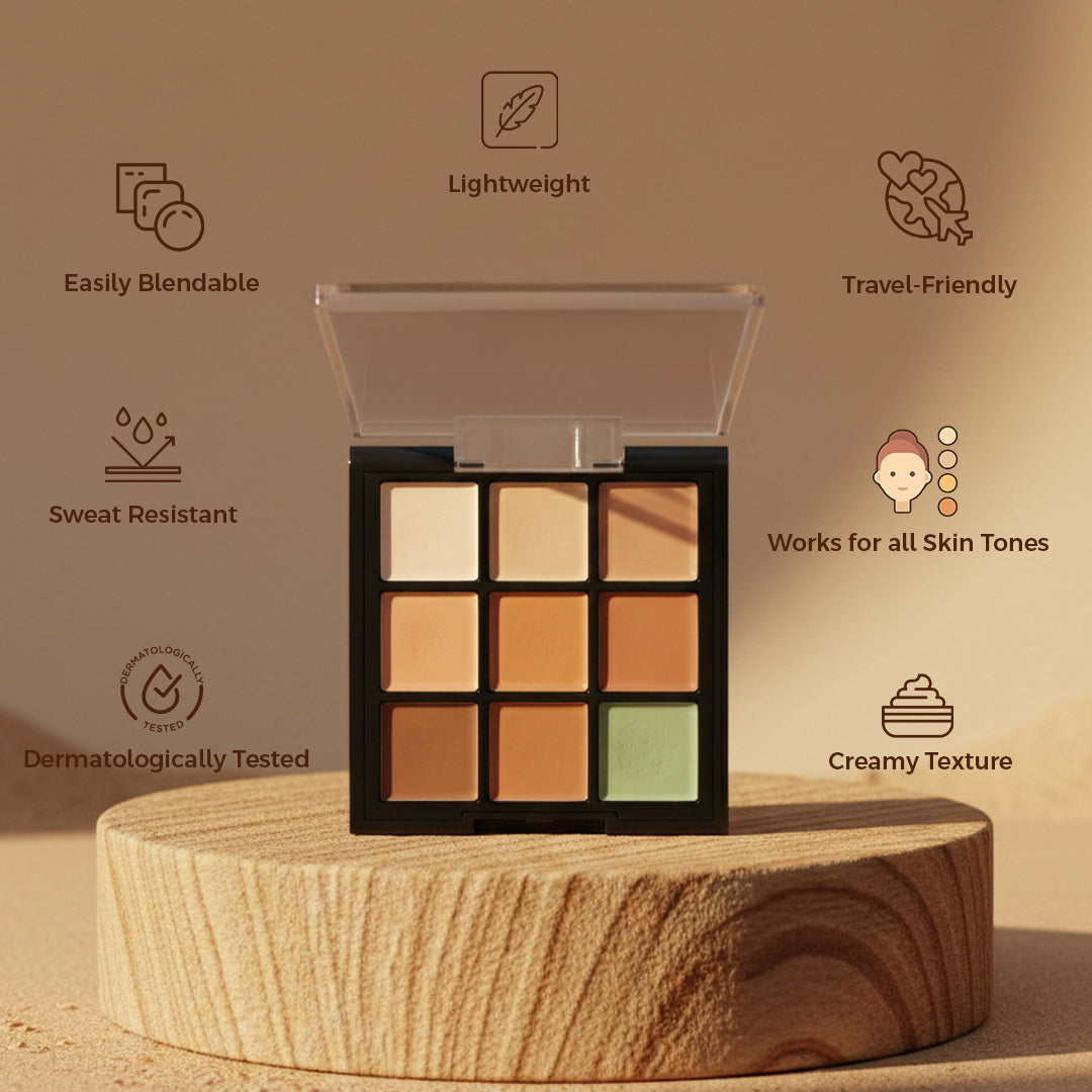 Baked Beauty 9-In-1 Concealer & Corrector Palette