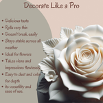 Thumbnail for confect white gum paste br b 250 gms b
