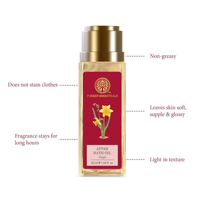 Forest Essentials After Bath Oil Nargis - Distacart