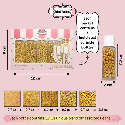 disco ball sprinkles db multipack 12 100 gms