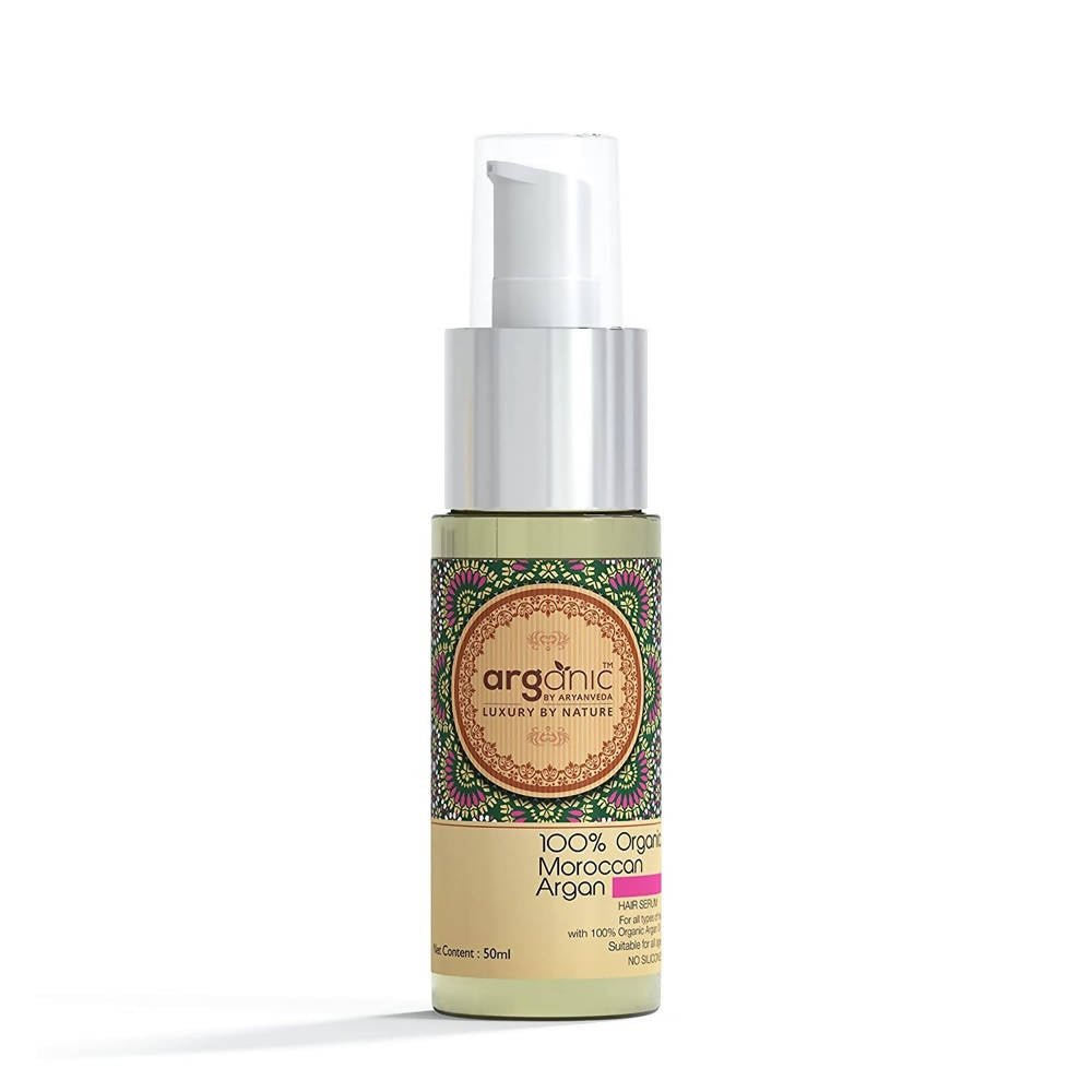 Aaryanveda Aganic Organic Moroccan Argan Hair Serum