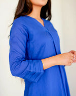 Thumbnail for Aayaa Designer Pure Cotton 2 Piece Set Kurti & Set - Distacart