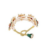 Thumbnail for Nuyug 22K Gold Plated Red Serene Pochi Bangles