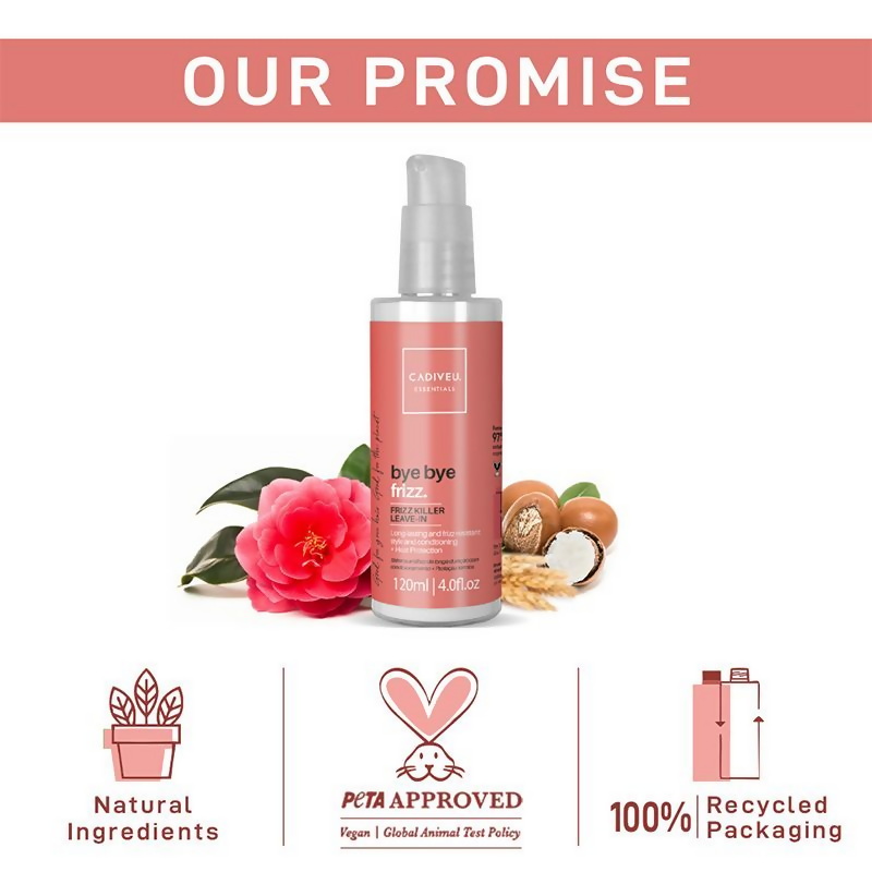 Cadiveu Bye Bye Frizz Leave In Frizz Killer Hair Serum - Distacart