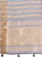 Thumbnail for Astita Organza Grey Saree